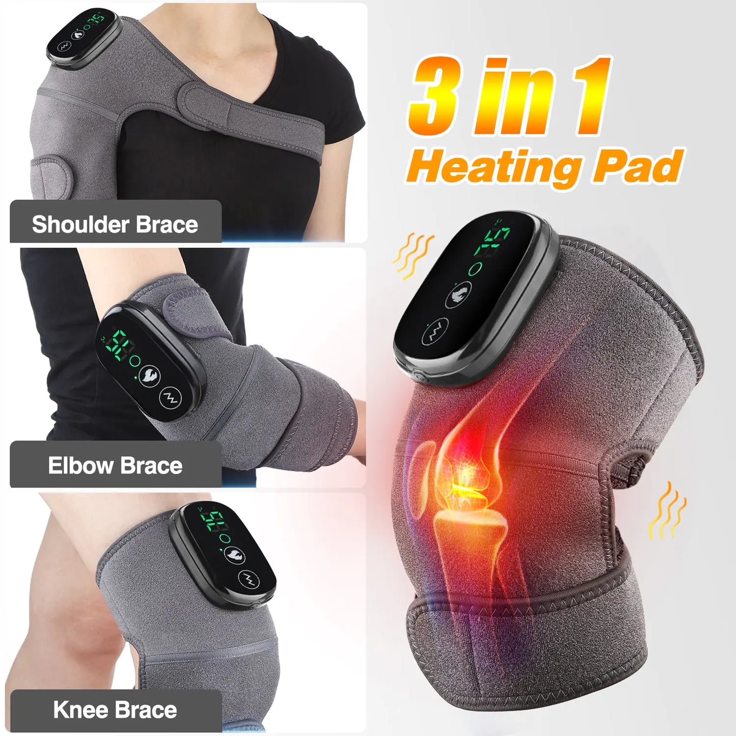 Electric Heating Knee Massager