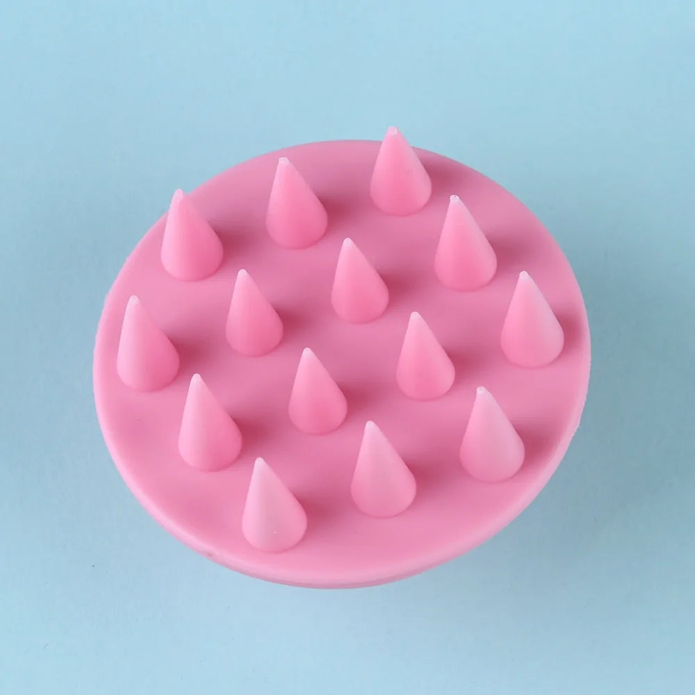 Silicone Shampoo Scalp Hair Massager Comb